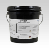 Image of Forbo L910W adhesive in 1 gallon pail for direct application of cork sheets in vertical applications